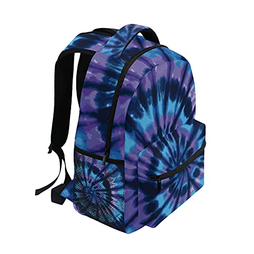 ALAZA Tie Dye Bule Unisex Schoolbag Travel Laptop Bags Casual Daypack Book Bag