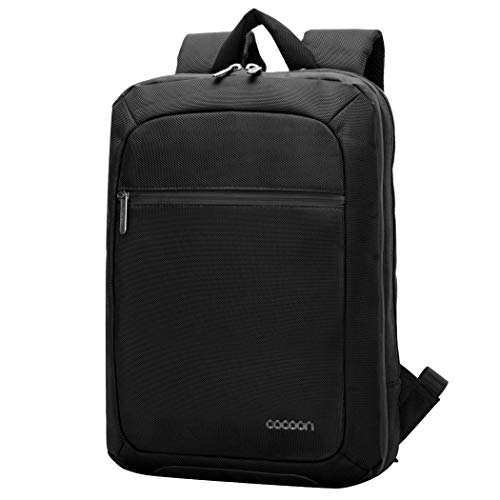 Cocoon MCP3400BK Slim S 13" Backpack with Built-in Grid-IT!® Accessory Organizer (Black)