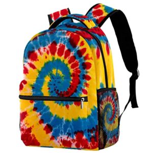 backpack tie dye travel bags casual school bookbags for students