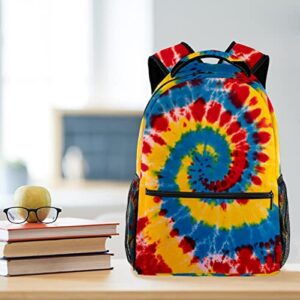 Backpack Tie Dye Travel Bags Casual School Bookbags for Students