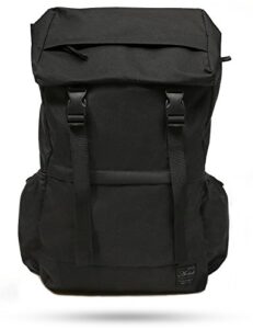 rucksack backpack for travel college hiking camping large outdoor men women lightweight daypack black