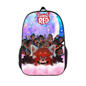 cartoon backpack17 inches simple and lightweight casual school backpack teen boy girl schoolbag one size