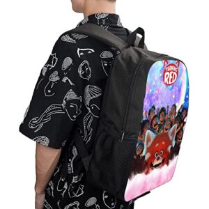 Cartoon Backpack17 Inches Simple And Lightweight Casual School Backpack Teen Boy Girl Schoolbag One Size