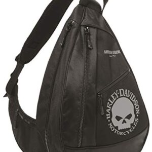 Harley-Davidson Skull Sling Backpack BP1957S-GRYBLK