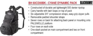 blackhawk cyane dynamic pack blk