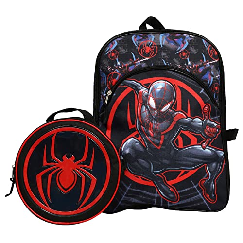 Marvel Spider-Man Miles Youth Lunch Tote & Backpack