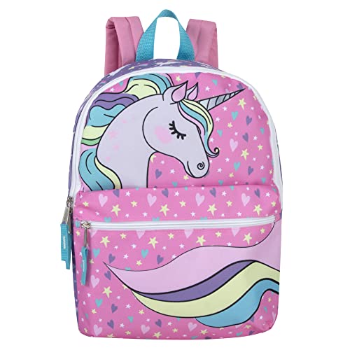 Trail maker Animal Friends Critter and Creature Preschool, Kindergarten Backpacks for Boys and Girls With Reinforced Adjustable Straps (Unique Unicorn)