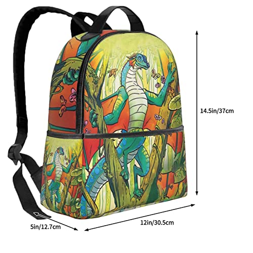 Wings-Of Fire Poster Lightweight Daypack Backpack Student School Bag Shoulders Satchel Bookbag Knapsack