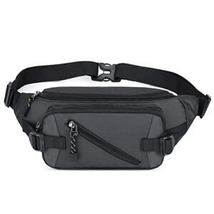 cosneer crossbody sling backpack, fanny pack, sling bag , chest bag daypack for hiking workout travel grey 03