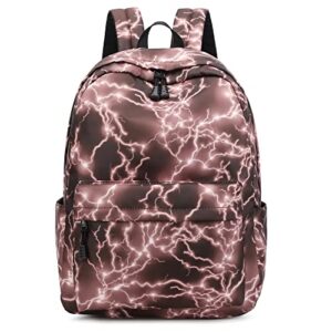starry blue laptop bookbag for men waterproof travel bag backpack for school boys 16.5 inch