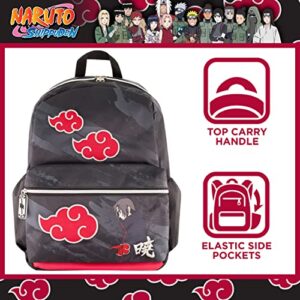 Concept One Naruto 13 Inch Sleeve Laptop Backpack, Padded Computer Bag for Commute or Travel, Akatsuki Itachi, One Size