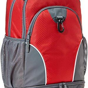 Amazon Basics Sport Laptop Backpack - Red