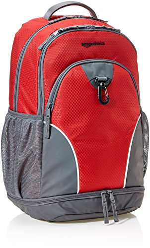 Amazon Basics Sport Laptop Backpack - Red