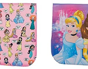 POMPIN Bags Disney Princess Interchangeable Kids Backpack | Disney Princess Backpack - Includes (2) Double Sided Image Panels For 4 Unique Looks