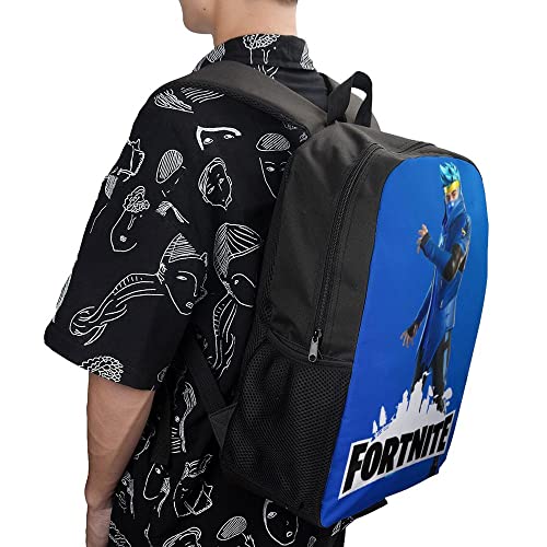 ohlcgin Fortnite Backpack Anime Game Backpack For Boys Unisex Cartoon Backpack For Teenagers Boys Backpack Girls Backpack Casual Daypack Travel Backpack Teen Bookbags Durable Backpacks 17 Inch