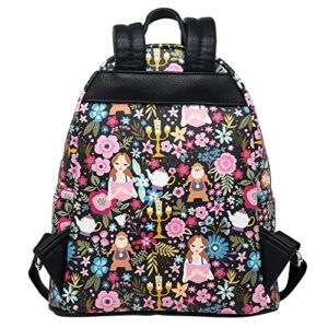 Loungefly Disney Beauty and the Beast Belle Floral Backpack