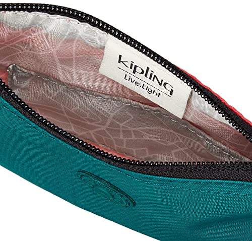 Kipling(キプリング Nylon Backpack, Duo Teal Coral