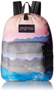 jansport high stakes backpack- sale colors (multi linear skies)