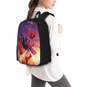 Youth 17inch Backpack Cartoon Large Capacity Casual Daypack Travel Bag Laptop Backpack Bookbag For Teens with Storage Bag