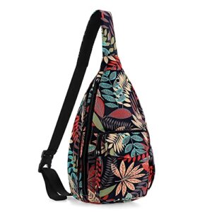 xeyou women’s sling crossbody bag casual daypack outdoor travel hiking backpack for cycling walking dog hiking