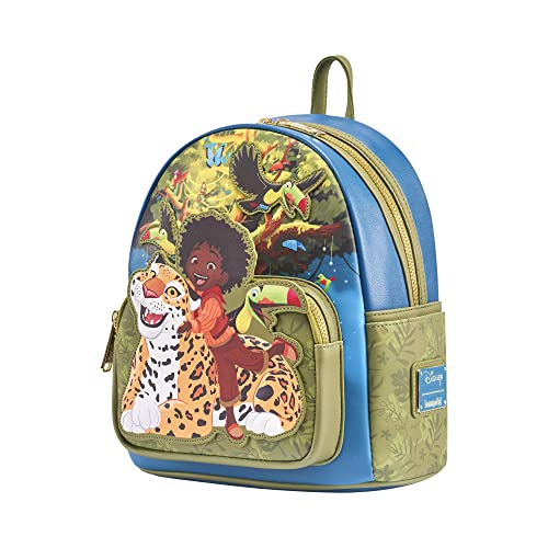 Loungefly Disney: Encanto - Antonio and Parce The Jaguar Backback, Amazon Exclusive, Multicolor