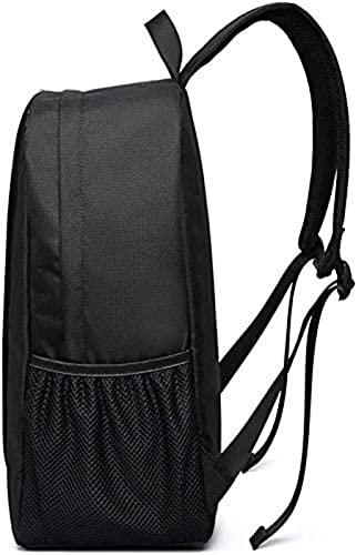 Mike Handsome Boxer Tyson Backpack Computer Bag School 3D Print Shoulders Daypack Stylish Unisex Lightweight Backpack for Boy&Girl&Men&Women with Bottle Side Pockets