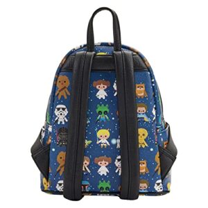 Loungefly Star Wars Chibi Character Print Mini Backpack