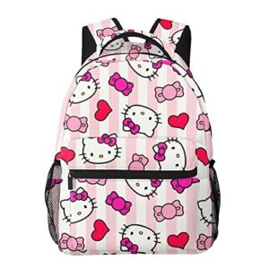 Cartoon Cat Backpack Casual Travel Bookbag Fashion Laptop Backpack