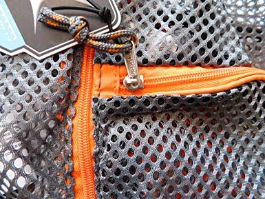 Eastsport Orange Sporty Mesh Trap Single Strap Backpack