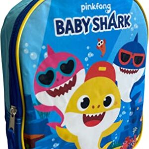 Baby Shark 11" Mini Backpack (Blue)