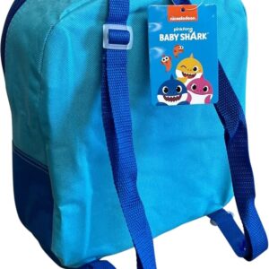 Baby Shark 11" Mini Backpack (Blue)