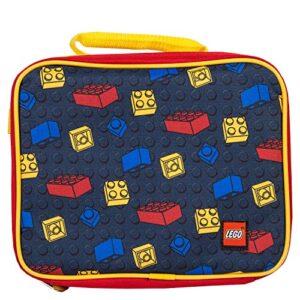 LEGO Classic Backpack Combo Set - Lego Boys 2 Piece Backpack Set - Back to School Allover Knapsack Set - Backpack & Lunch Kit (Multicolored)