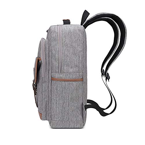 DYJ Vintage Laptop Backpack for Women Men,Business Bag Fashion Casual Daypacks Backpack