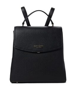 kate spade new york thompson pebbled leather medium backpack black one size