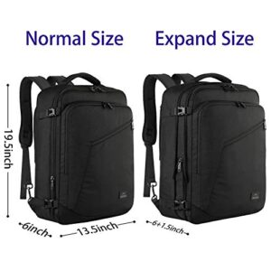 MATEIN Carry on Backpack, Extra Large Travel Backpack Expandable Airplane Approved Weekender Bag, Gym Bag for Men, Large Gym Backpack Sports Bag with Shoes Compartment