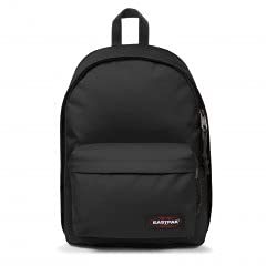 eastpak out of office backpack – bag with 13″ laptop sleeve – for school, travel, work, or bookbag – black
