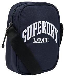 superdry side bag, deep navy, one size