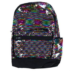 victoria’s secret pink backpack rainbow sequin sequins large campus style