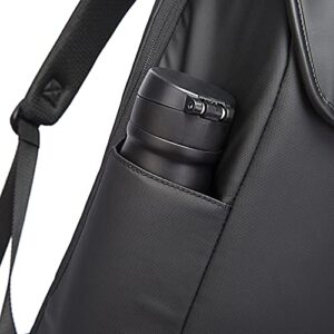 Laptop Backpack Smart Trendy Fashion Durable 21 Liters Capacity Unisex Oxford Material Backpack With Anti_Theft Waterproof USB 1.37KG Weight 15.6 In Laptop Bag For Business Travel College School-Black