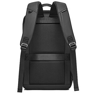 Laptop Backpack Smart Trendy Fashion Durable 21 Liters Capacity Unisex Oxford Material Backpack With Anti_Theft Waterproof USB 1.37KG Weight 15.6 In Laptop Bag For Business Travel College School-Black