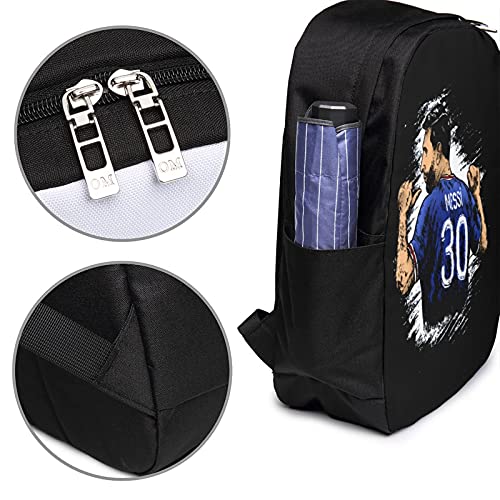 LUJA DLING Paris Psg #30 Messi 2021 Adult Youth Backpacks Student Bag Laptop Bag Bookbag Usb Backpack 17 Inch For Daily