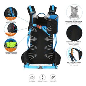 Aeike 20L Ultralight Lightweight Packable Foldable Travel Camping Hiking Outdoor Sports Backpack Daypack for Men Women