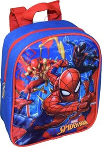 ruz spider-man 10″ mini backpack blue-red