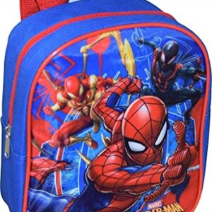 Ruz Spider-Man 10" Mini Backpack Blue-red