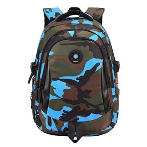 MATMO Camo Backpack for Boys, Camo Backpacks Kids Boys Backpack Updated Zipper