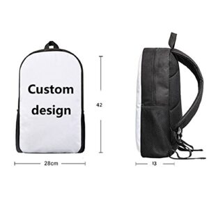 Showudesigns"Follow Your Dreams" School Bag Shoulder Backpack for Kids Boys Girls Sloth Book Bag with Zipper