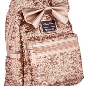 Disney Parks Exclusive - LoungefIy Mini Backpack - Rose Gold