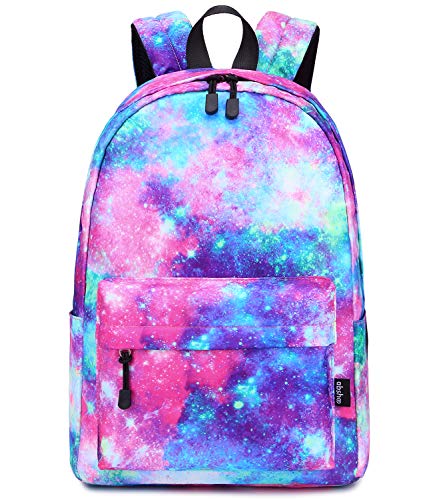 Abshoo Lightweight Water Resistant Galaxy Backpacks For Teen Girls Boys School Bookbags (Galaxy A)