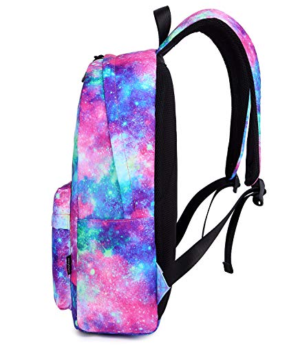 Abshoo Lightweight Water Resistant Galaxy Backpacks For Teen Girls Boys School Bookbags (Galaxy A)