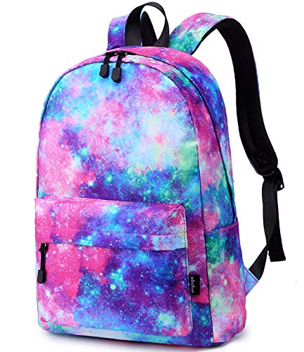 Abshoo Lightweight Water Resistant Galaxy Backpacks For Teen Girls Boys School Bookbags (Galaxy A)